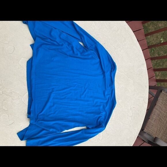 Eileen fisher long sleeve tee Blue Small Petite - Picture 8 of 8